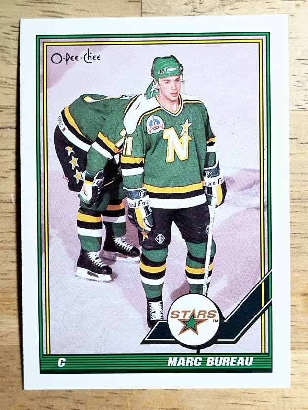 1991-92 O-Pee-Chee #93 Marc Bureau