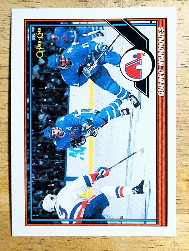 1991-92 O-Pee-Chee #96 Nordiques Team