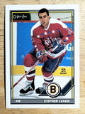 1991-92 O-Pee-Chee #100 Stephen Leach