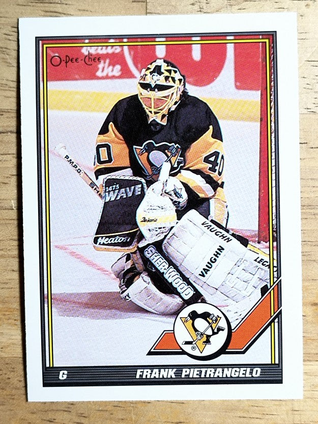 1991-92 O-Pee-Chee #114 Frank Pietrangelo