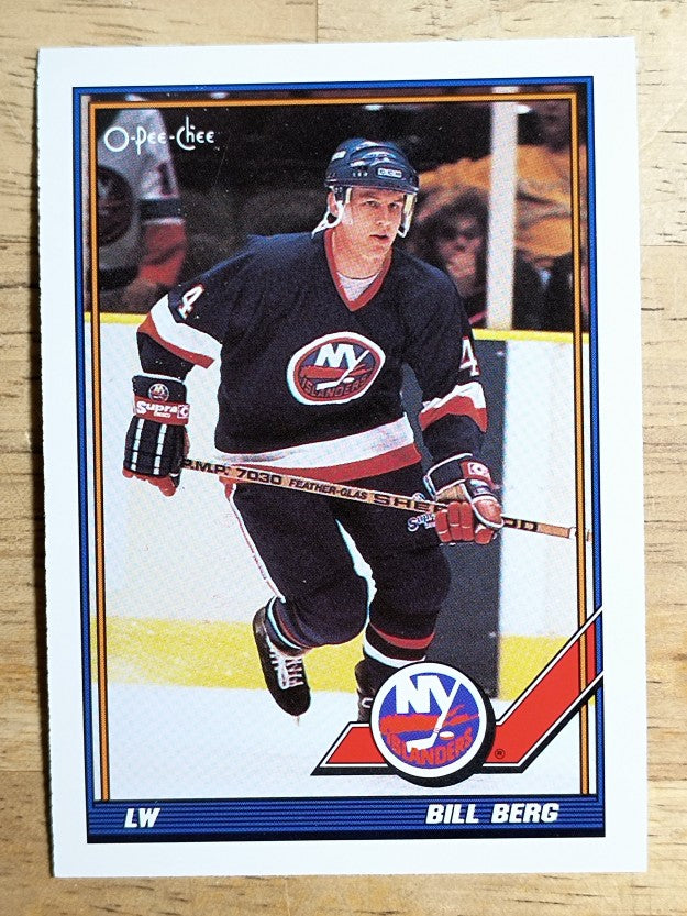 1991-92 O-Pee-Chee #122 Bill Berg