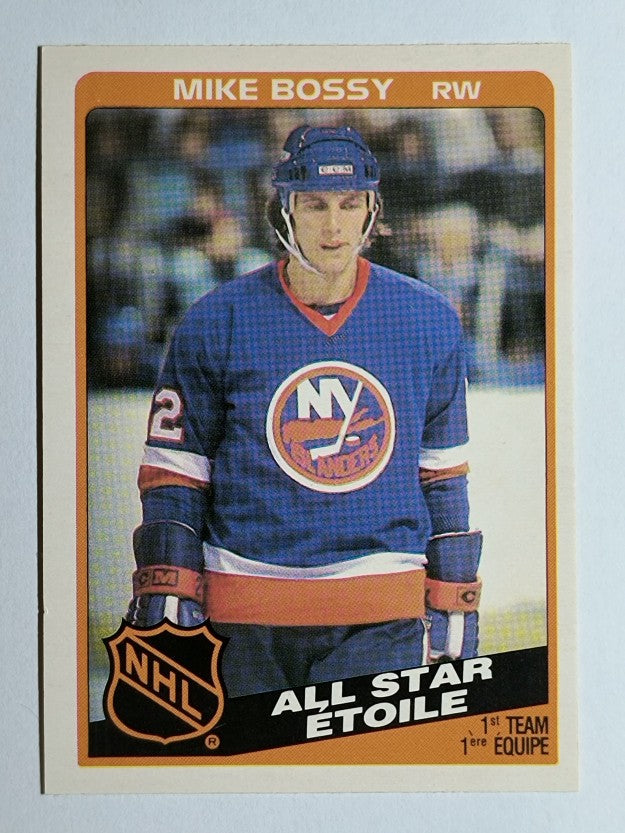 1984-85 O-Pee-Chee #209 Mike Bossy AS
