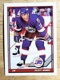 1991-92 O-Pee-Chee #137 Scott Arniel