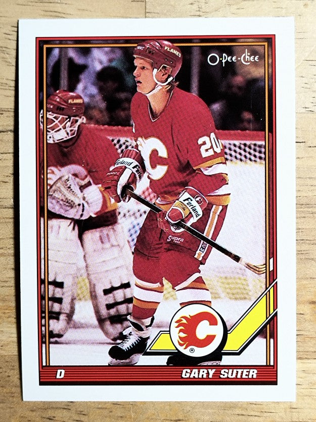 1991-92 O-Pee-Chee #151 Gary Suter