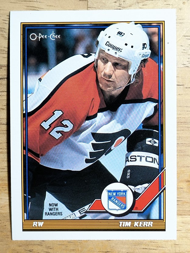 1991-92 O-Pee-Chee #164 Tim Kerr