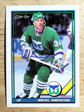 1991-92 O-Pee-Chee #197 Mikael Andersson