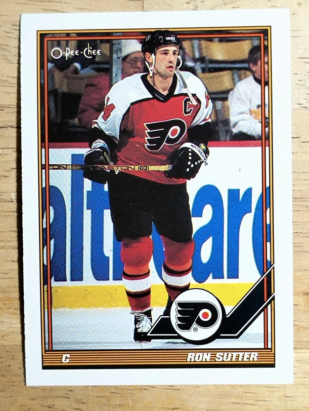 1991-92 O-Pee-Chee #232 Ron Sutter