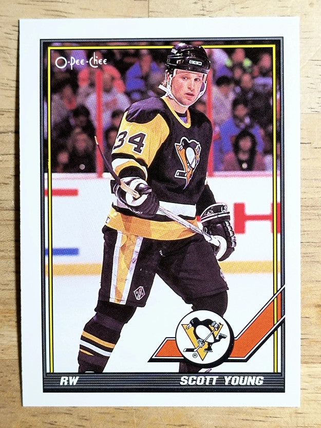 1991-92 O-Pee-Chee #235 Scott Young