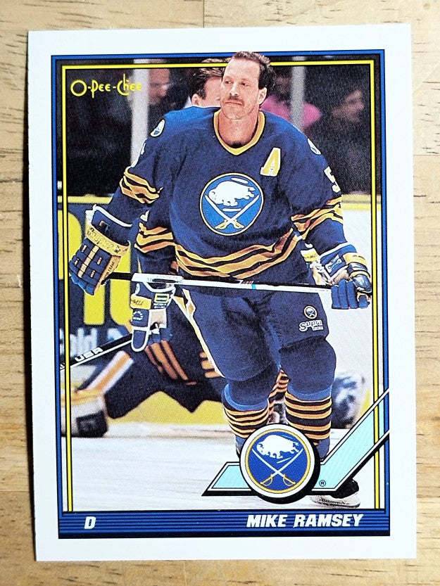 1991-92 O-Pee-Chee #236 Mike Ramsey