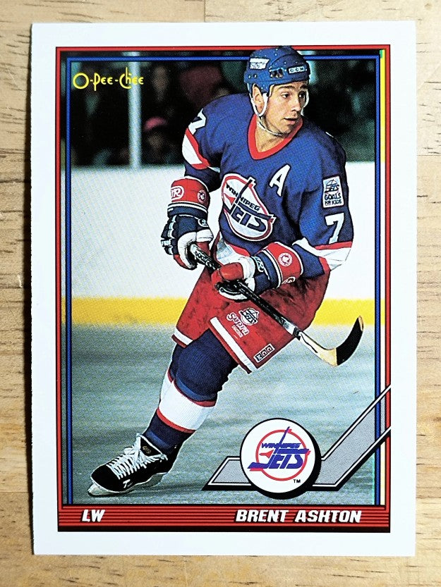 1991-92 O-Pee-Chee #240 Brent Ashton