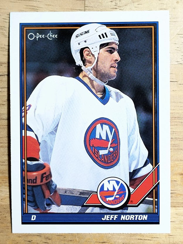 1991-92 O-Pee-Chee #243 Jeff Norton
