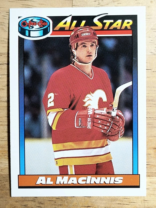 1991-92 O-Pee-Chee #262 Al MacInnis AS