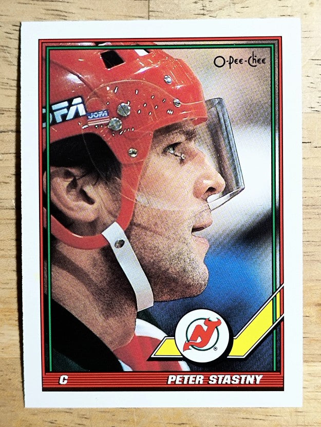 1991-92 O-Pee-Chee #275 Peter Stastny