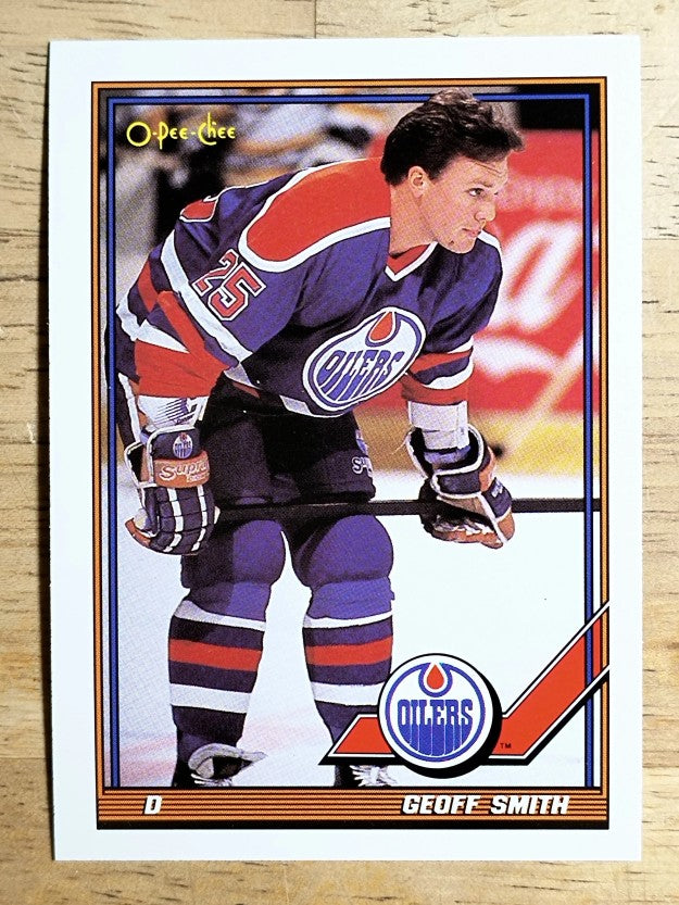 1991-92 O-Pee-Chee #301 Geoff Smith