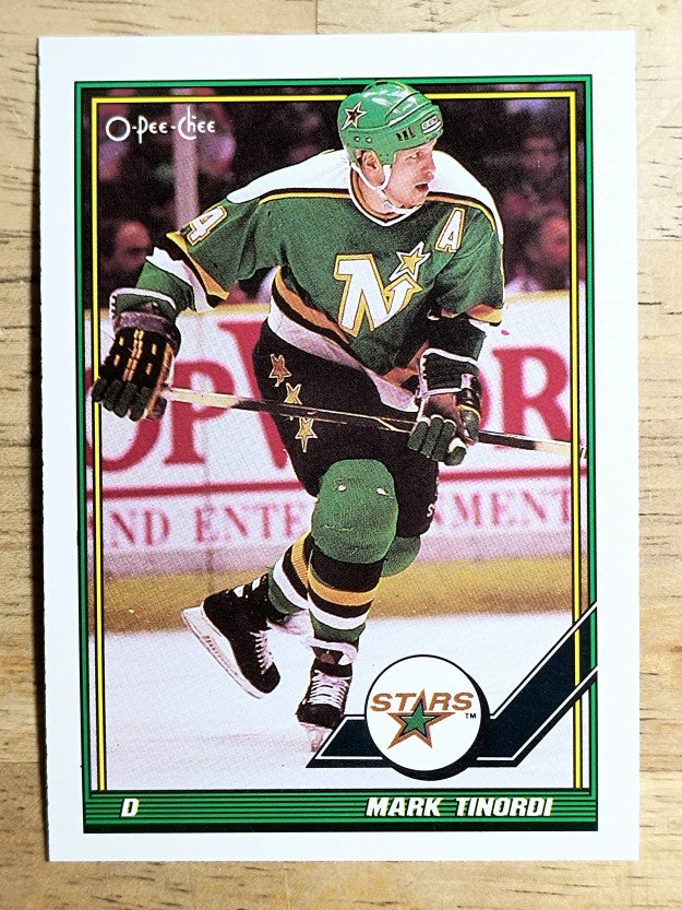 1991-92 O-Pee-Chee #308 Mark Tinordi