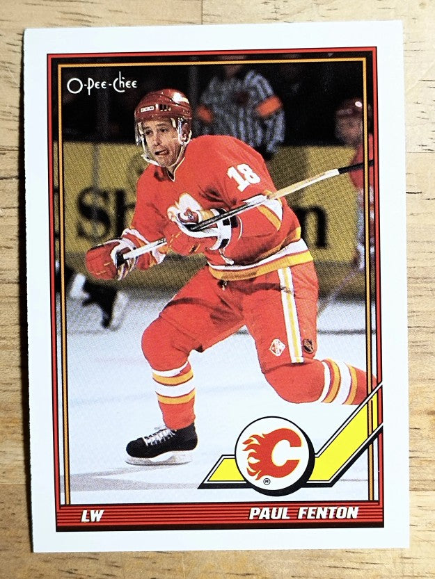 1991-92 O-Pee-Chee #331 Paul Fenton