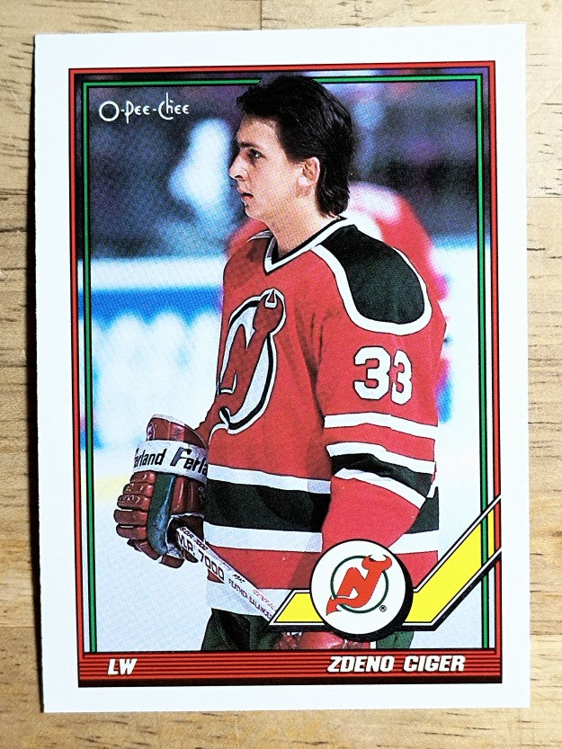 1991-92 O-Pee-Chee #352 Zdeno Ciger