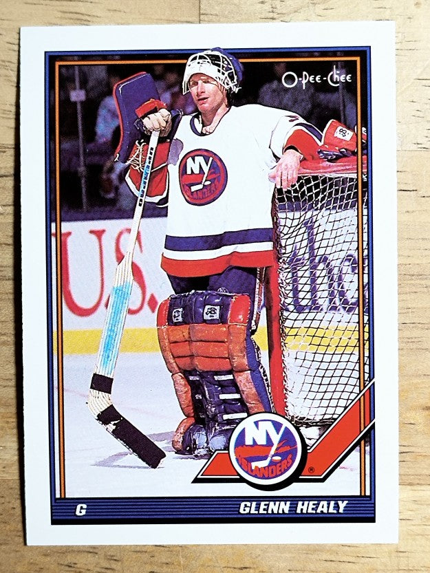 1991-92 O-Pee-Chee #368 Glenn Healy