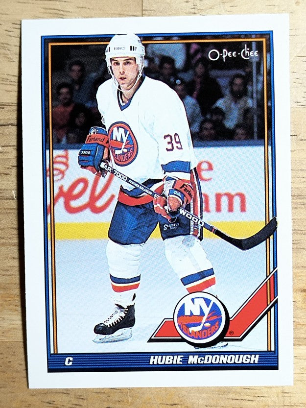 1991-92 O-Pee-Chee #389 Hubie McDonough