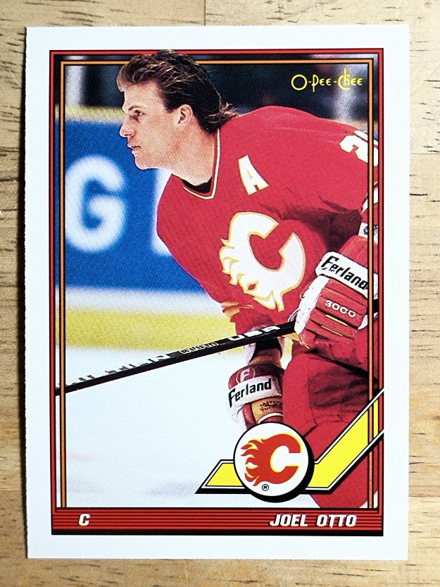 1991-92 O-Pee-Chee #428 Joel Otto