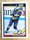 1991-92 O-Pee-Chee #436 Glen Featherstone