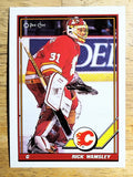 1991-92 O-Pee-Chee #459 Rick Wamsley