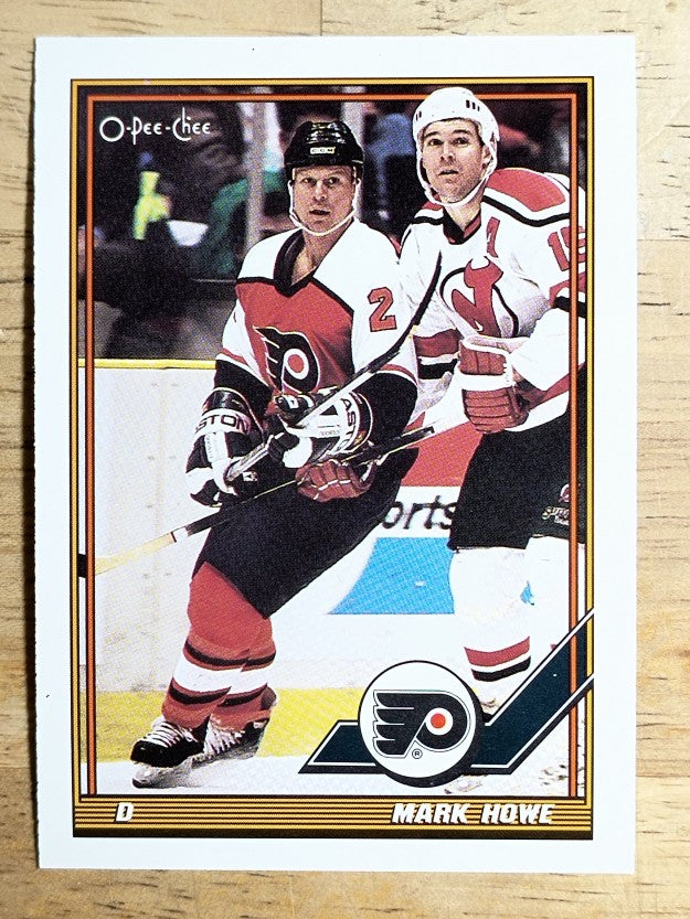 1991-92 O-Pee-Chee #466 Mark Howe