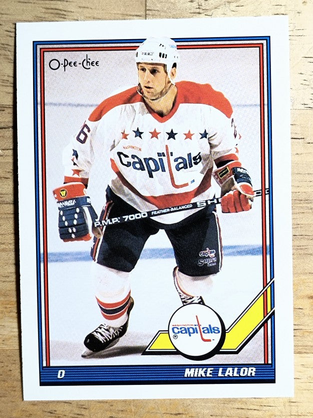 1991-92 O-Pee-Chee #483 Mike Lalor