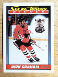1991-92 O-Pee-Chee #521 Dirk Graham Selke