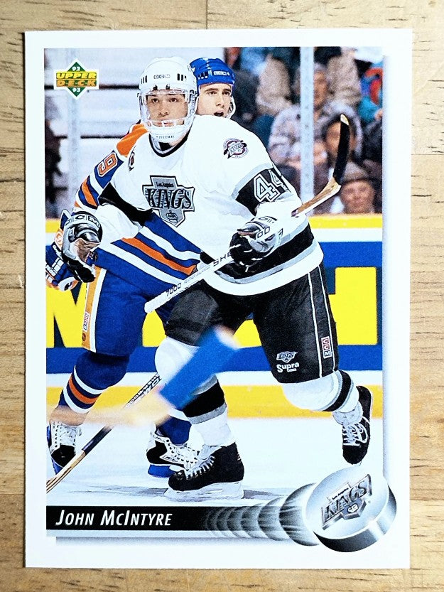 1992-93 Upper Deck #118 John McIntyre