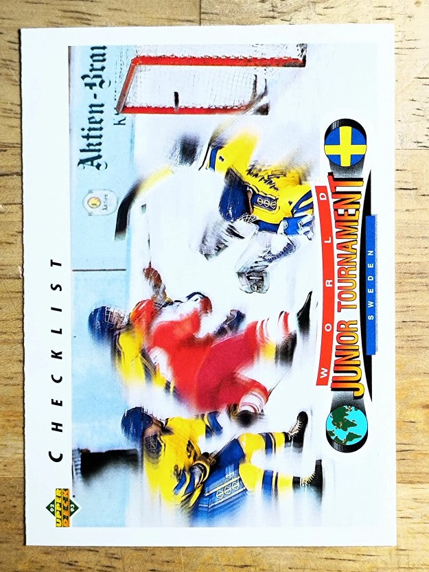 1992-93 Upper Deck #221 Checklist 221-280