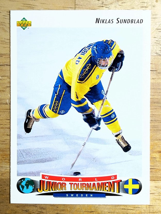 1992-93 Upper Deck #227 Niklas Sundblad RC