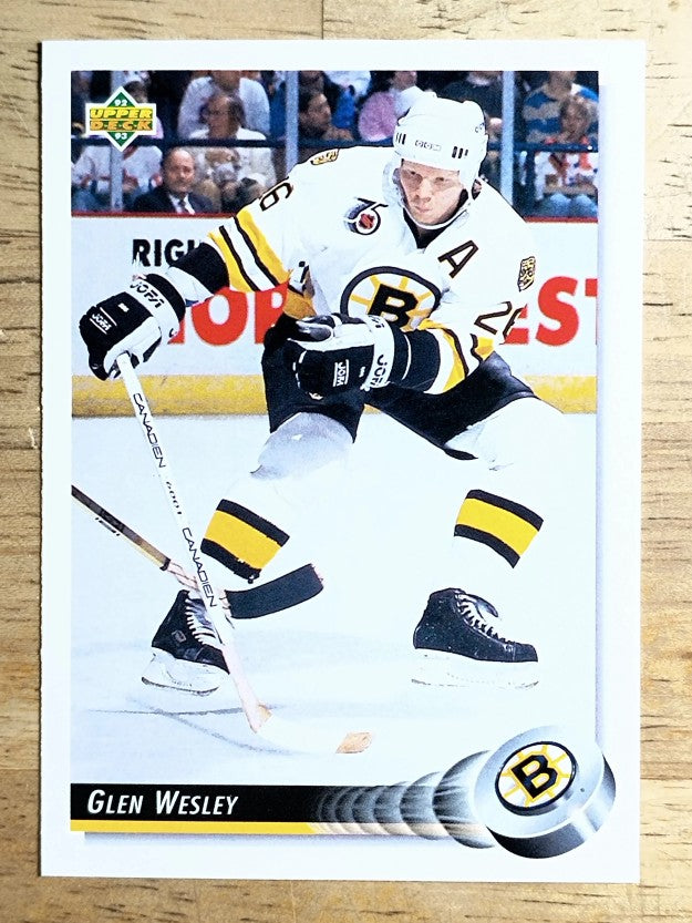 1992-93 Upper Deck #244 Glen Wesley