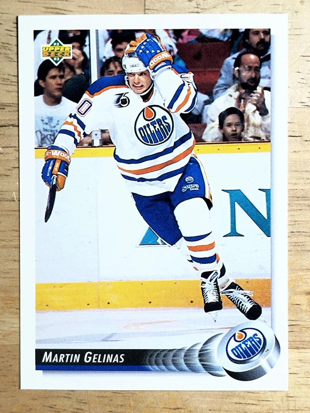 1992-93 Upper Deck #282 Martin Gelinas