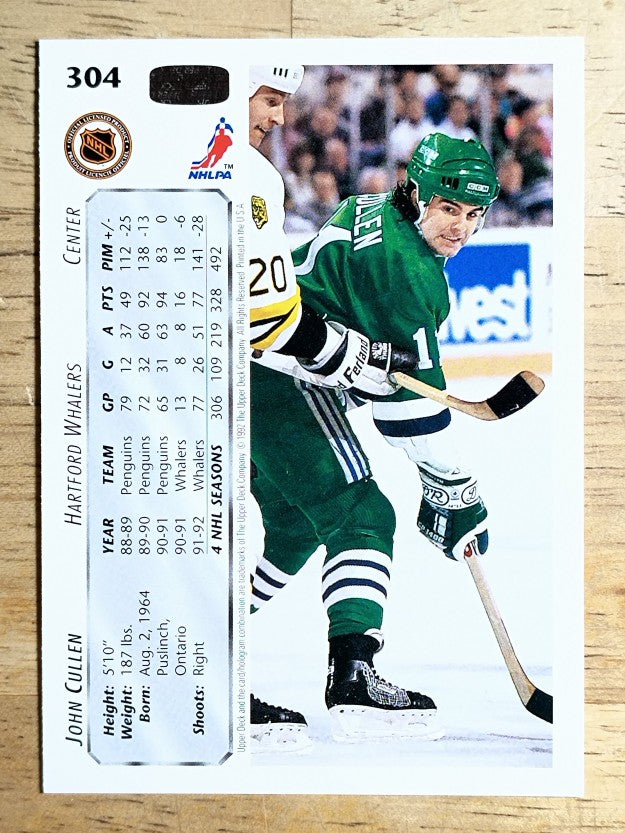 1992-93 Upper Deck #304 John Cullen