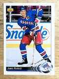 1992-93 Upper Deck #320 James Patrick