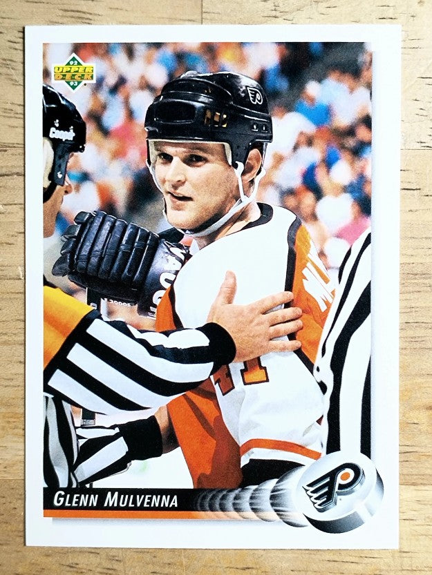 1992-93 Upper Deck #490 Glenn Mulvenna RC
