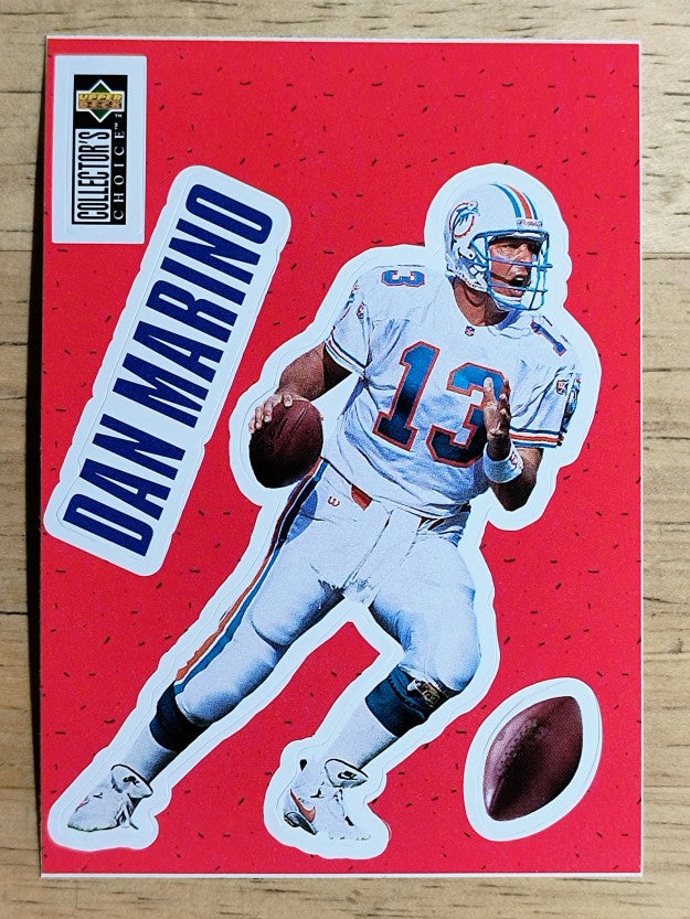 1996 Collector's Choice Stick-Ums #S1 Dan Marino