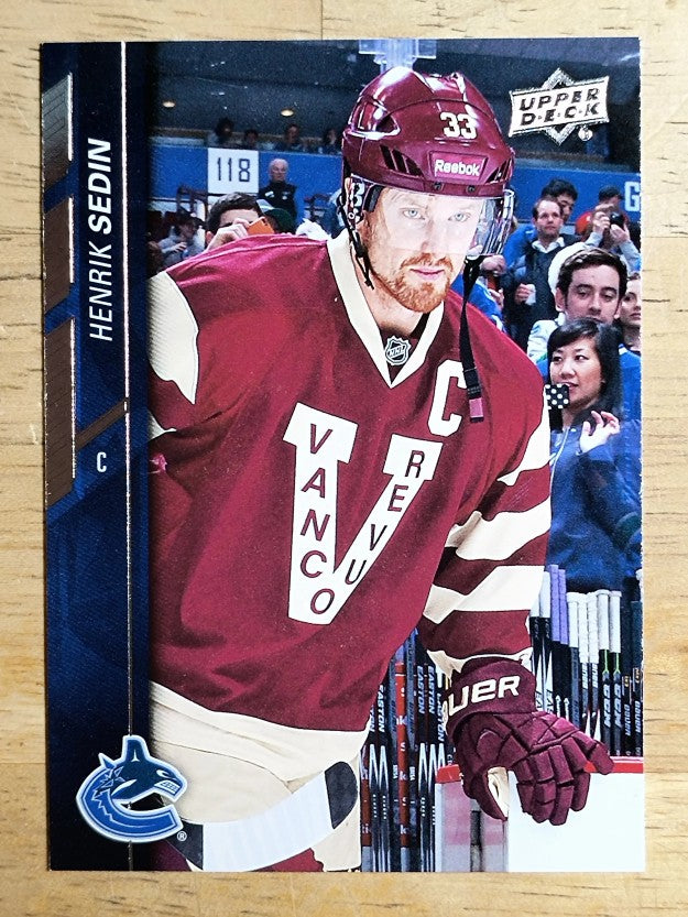 2015-16 Upper Deck #181 Henrik Sedin