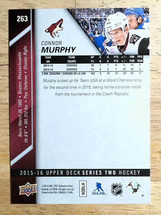 2015-16 Upper Deck #263 Connor Murphy