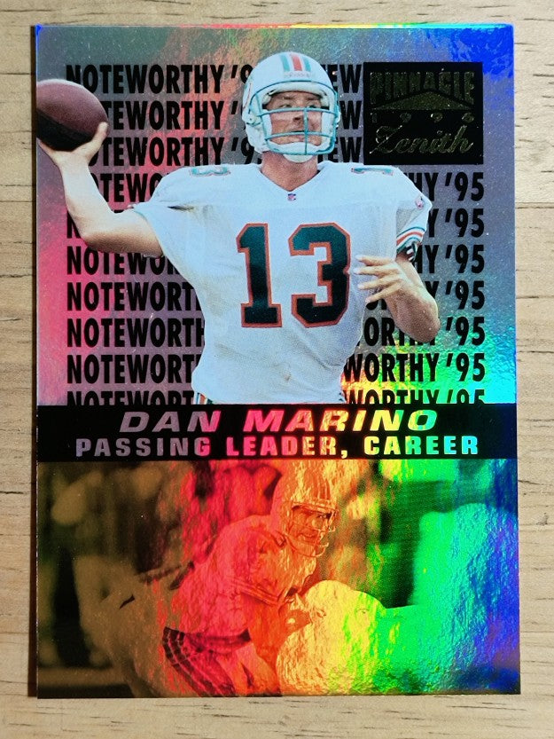 1996 Zenith Noteworthy '95 #1 Dan Marino