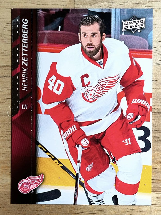 2015-16 Upper Deck #317 Henrik Zetterberg