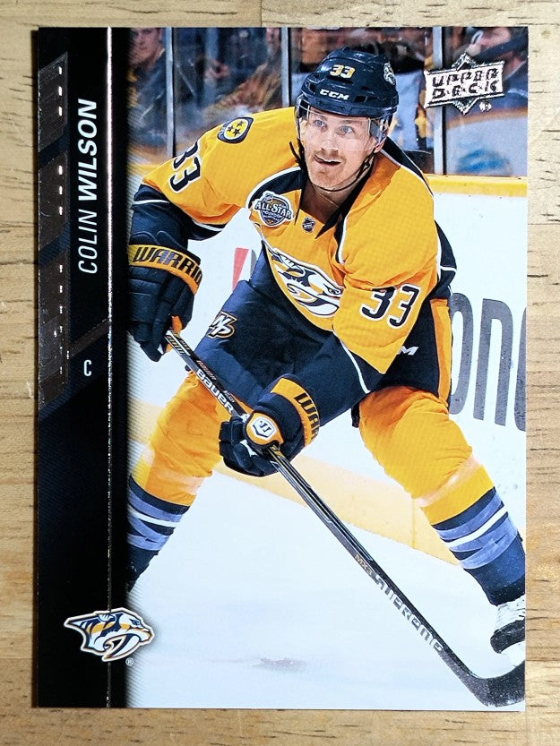 2015-16 Upper Deck #364 Colin Wilson