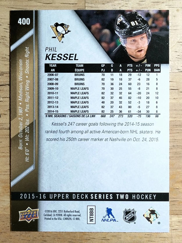 2015-16 Upper Deck #400 Phil Kessel