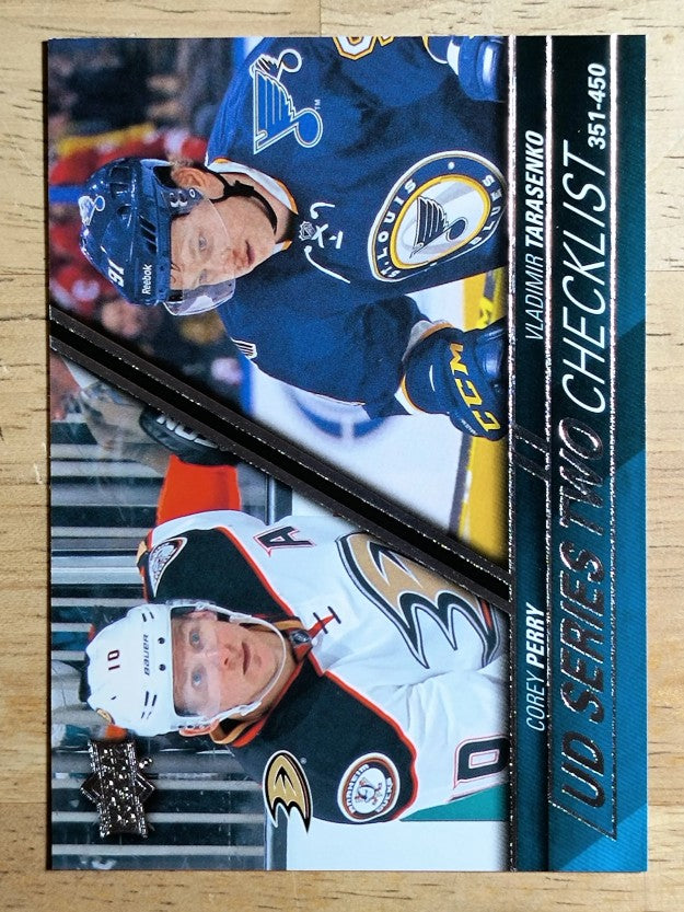 2015-16 Upper Deck #450 Corey Perry/Vladimir Tarasenko CL