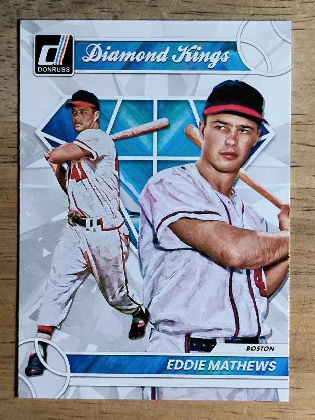 2023 Donruss #13 Eddie Mathews DK