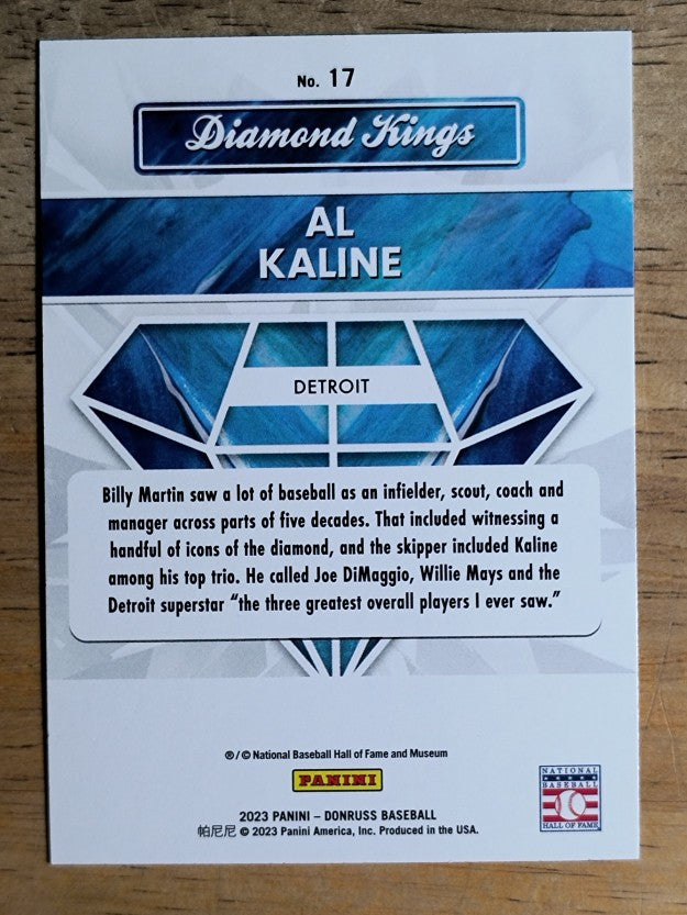 2023 Donruss #17 Al Kaline DK
