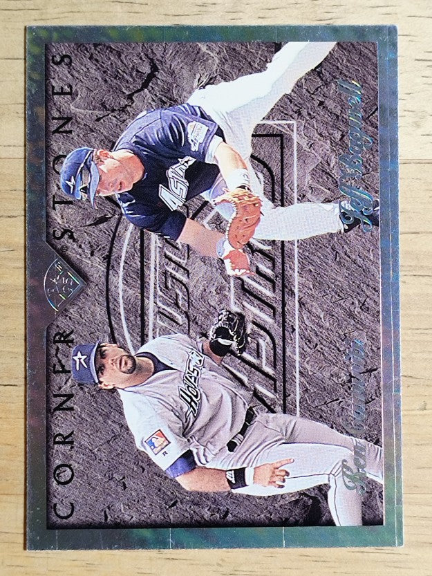 1995 Leaf Cornerstones #4 Jeff Bagwell/Ken Caminiti
