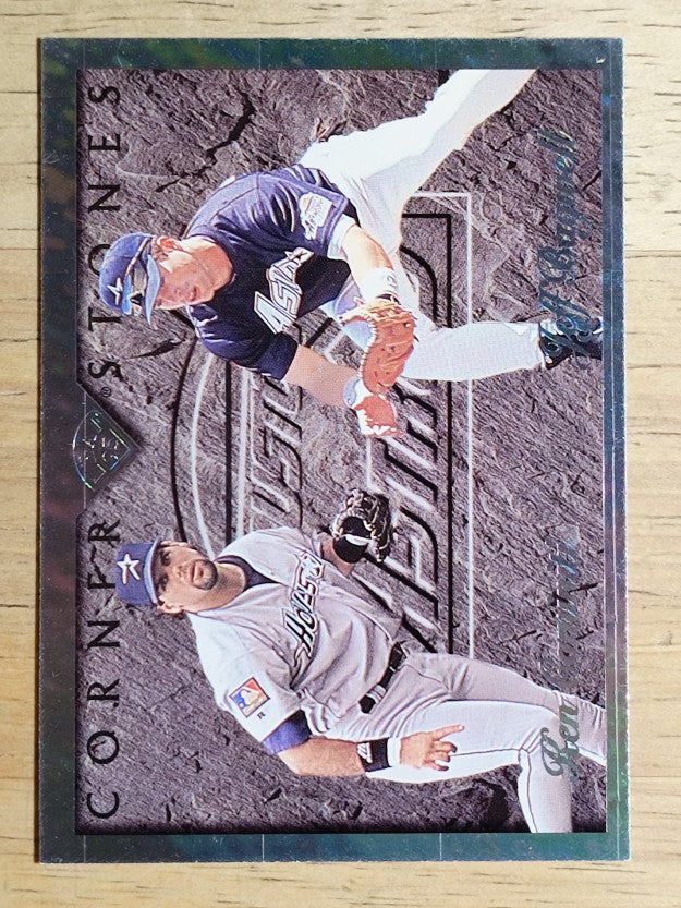 1995 Leaf Cornerstones #4 Jeff Bagwell/Ken Caminiti