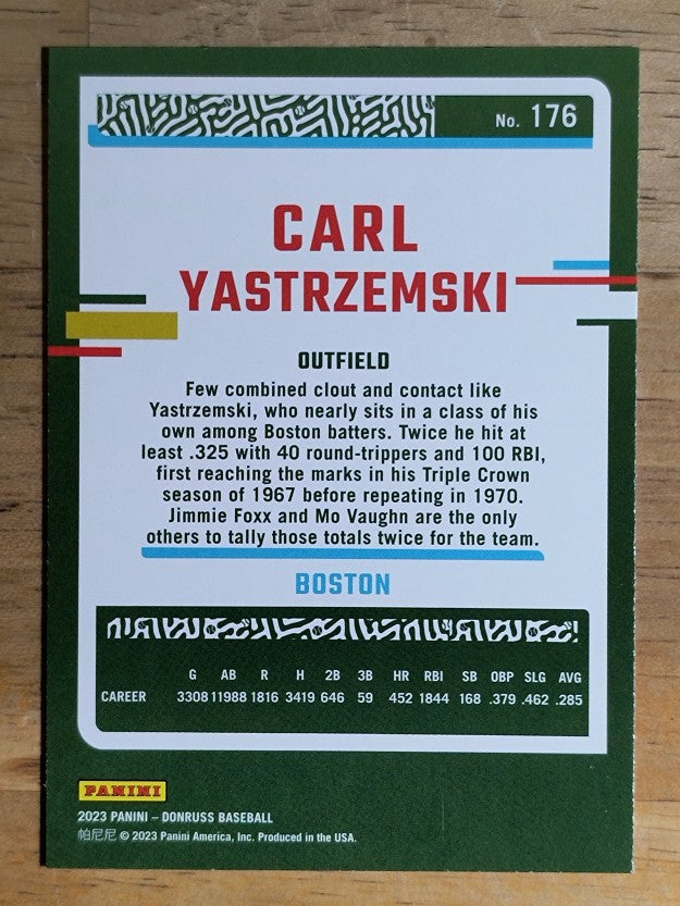 2023 Donruss #176 Carl Yastrzemski